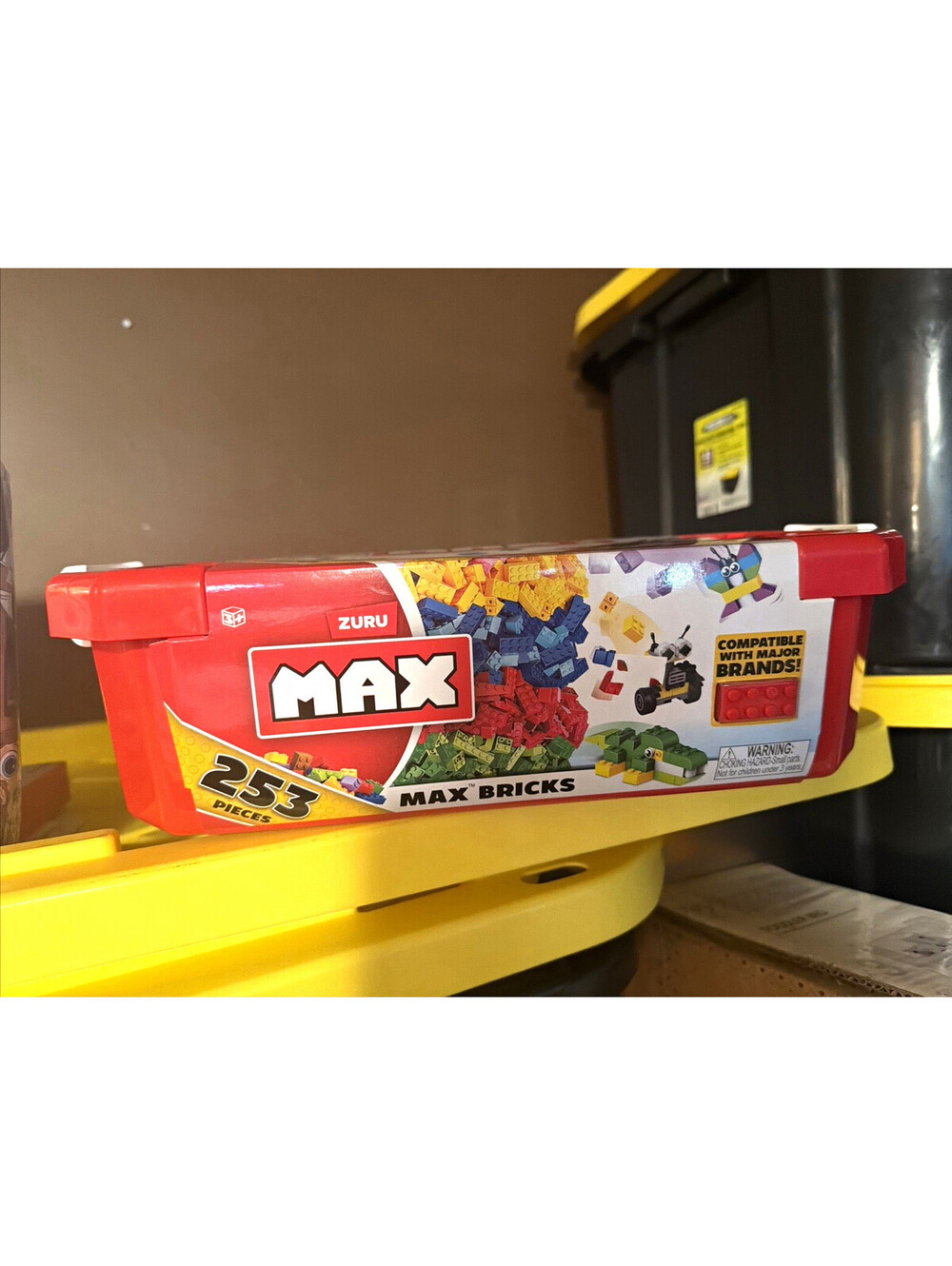 ZURU MAX Bricks 253-Piece Interlocking Blocks Set